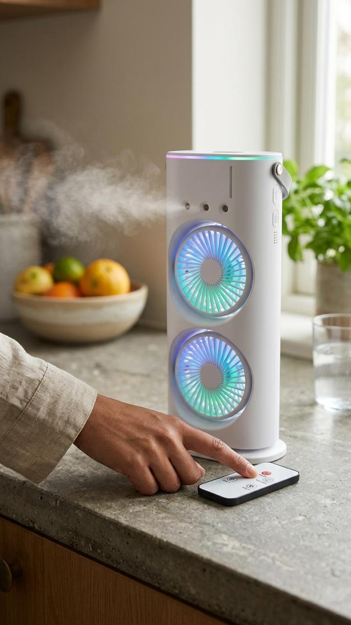 Double Cool Spray Fan image 1