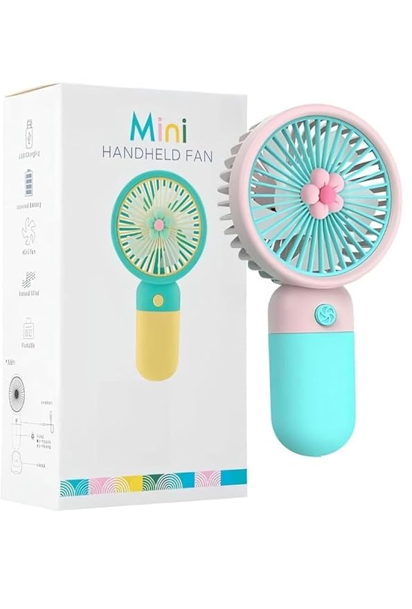 Portable USB Rechargeable Hand Fan image 3